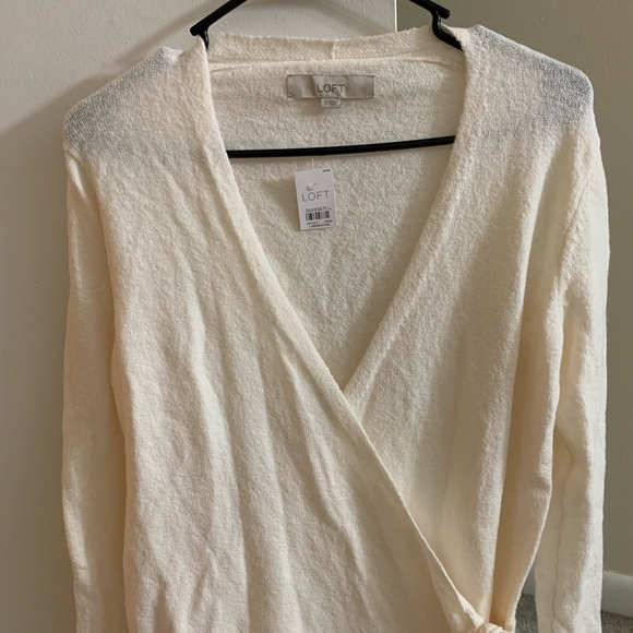 loft wrap sweater